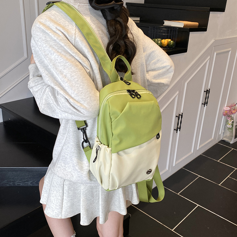 A new high-appeal Japanese-style ins backpack for high school and junior high school students, a casual, simple and versatile backpack for commuting and outdoor travel details Picture