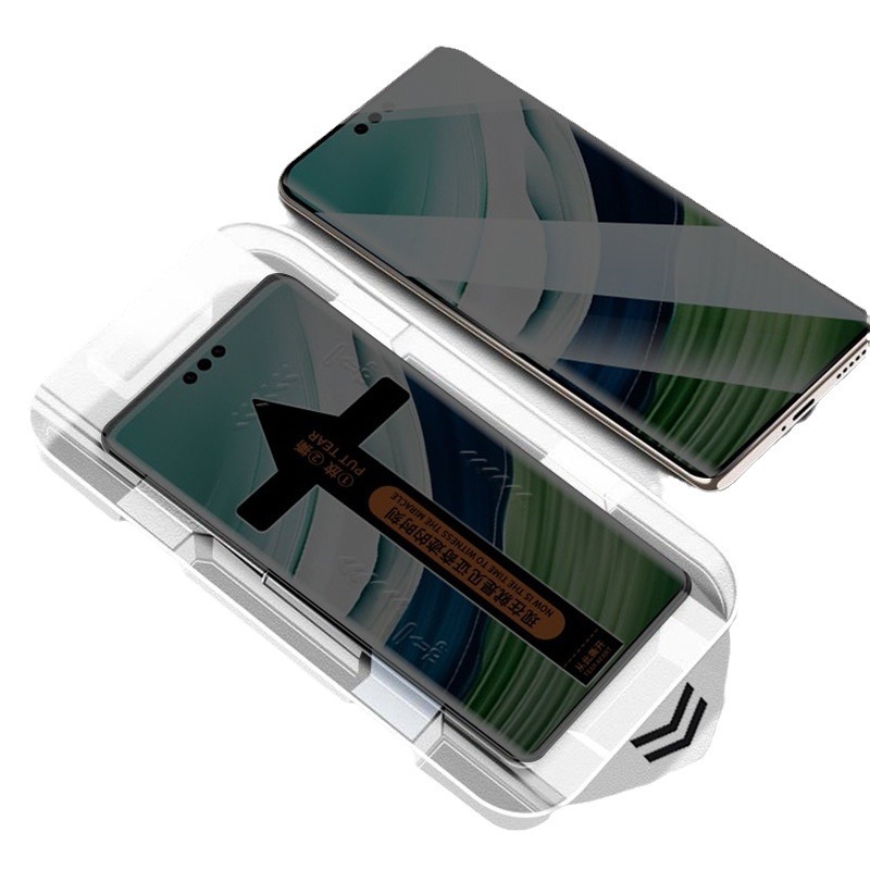 Samsung s25ultra dust-free chamber tempered glass film fingerprint unlock compatible with s24ultra phone film instant box s23u Item Picture