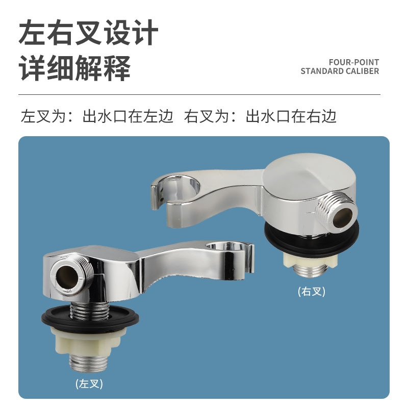 Hair washing bed accessories, nozzle bracket, adapter, barber shop, hair salon, shower bed, faucet bracket, special shower head seat Application Scenario