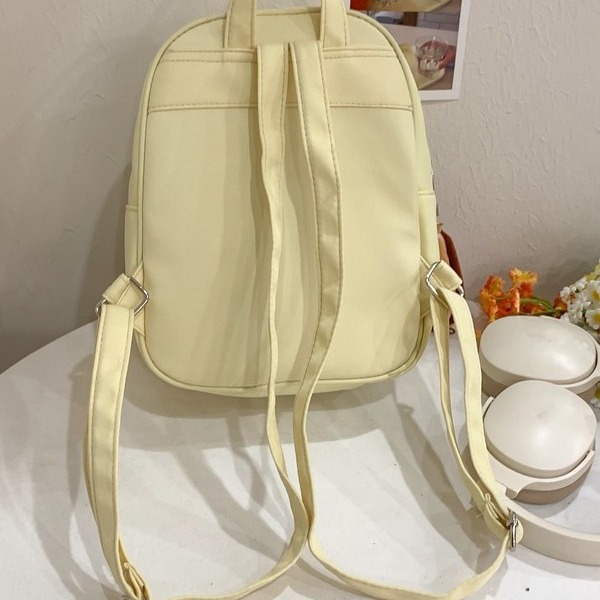Japanese-style Instagram mini transparent children's small bag, sweet and niche, girlish, travel and shopping small backpack for girls Specification drawing