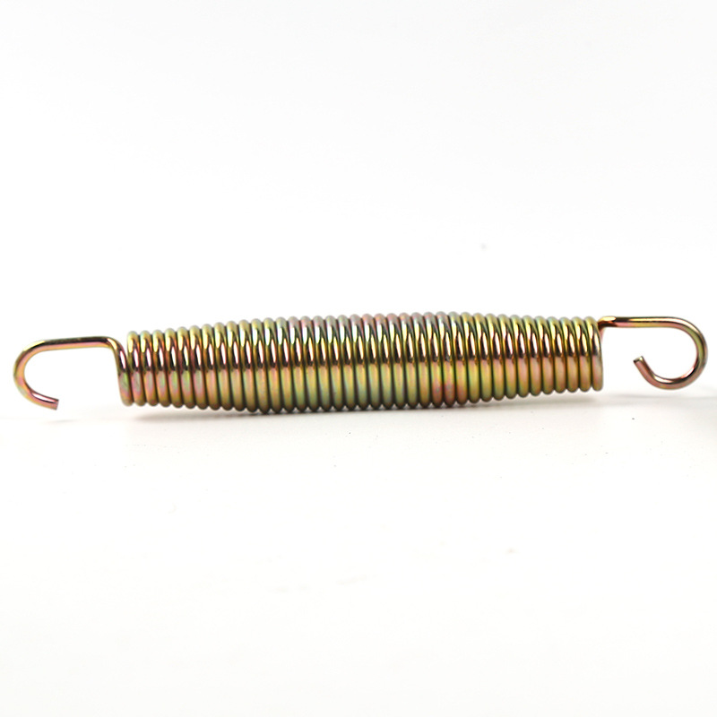 Double hook tension spring for fitness equipment, 304 stainless steel belt hook tension spring, waist drum trampoline large spring details Picture