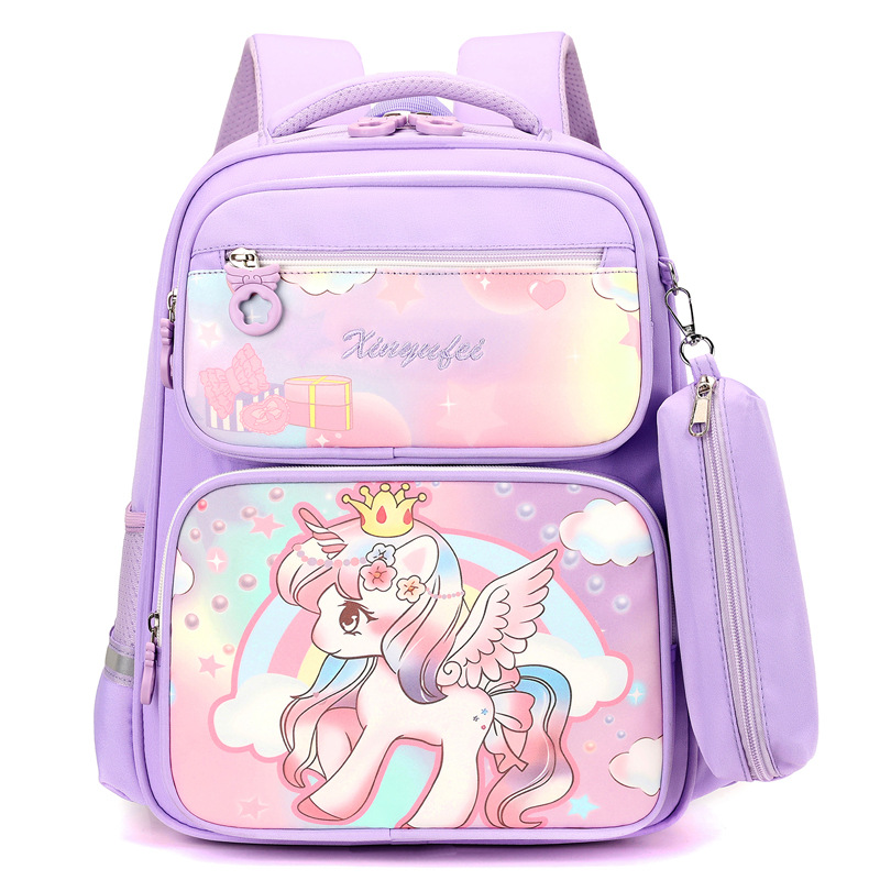 The new cross-border Kulomi schoolbag is lightweight for children. It is a large Ultraman backpack for primary school students in grades 23 to 45 Item Picture