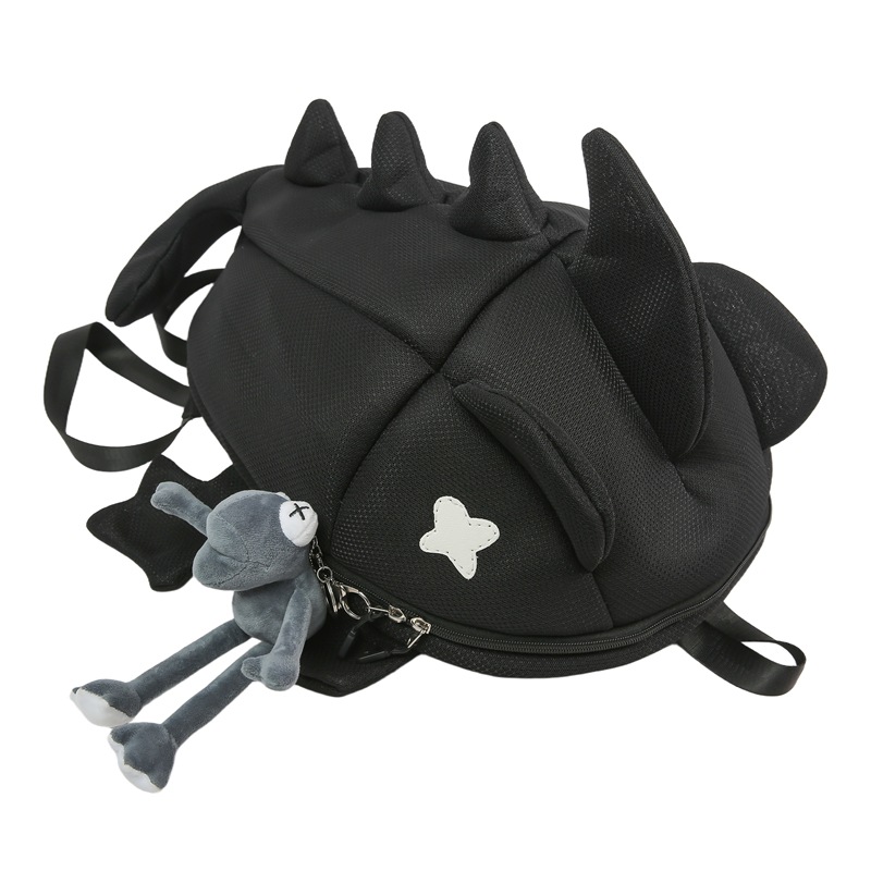 A new, cute, funny and individualistic "Big Shark" backpack from Japanese Instagram, a casual, lightweight and large-capacity backpack for both men and women Item Picture