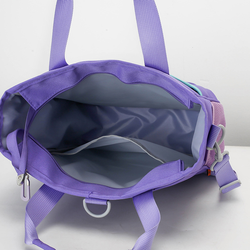 New waterproof hand-held bag for primary school students, tutorial bag, backpack, versatile, large-capacity tutorial bag with logo printing Application Scenario