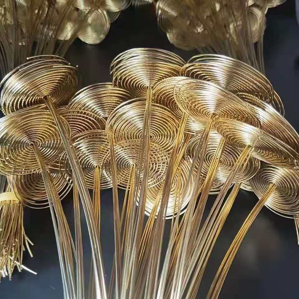 Grasshopper spring, grasshopper gallbladder spring, gourd gallbladder spring, white copper, phosphor copper, red copper, yellow copper, starry sky grasshopper spring factory wholesale details Picture