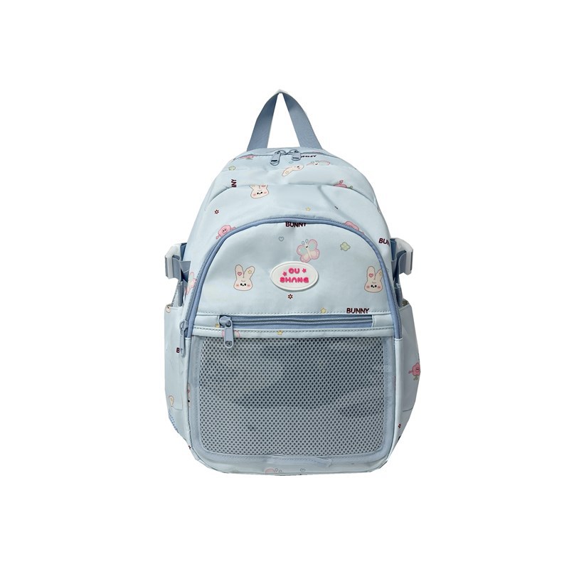 High-appearance-level pain-bag schoolbag, new forest-style women's backpack, large-capacity university women, lightweight and versatile bag for campus shopping Item Picture