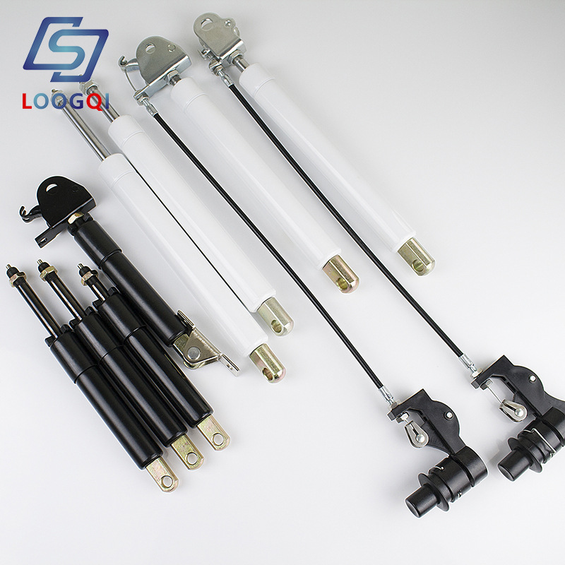 Controllable gas spring hydraulic rod, medical device furniture controllable damping buffer, hydraulic lifting air support rod full figure