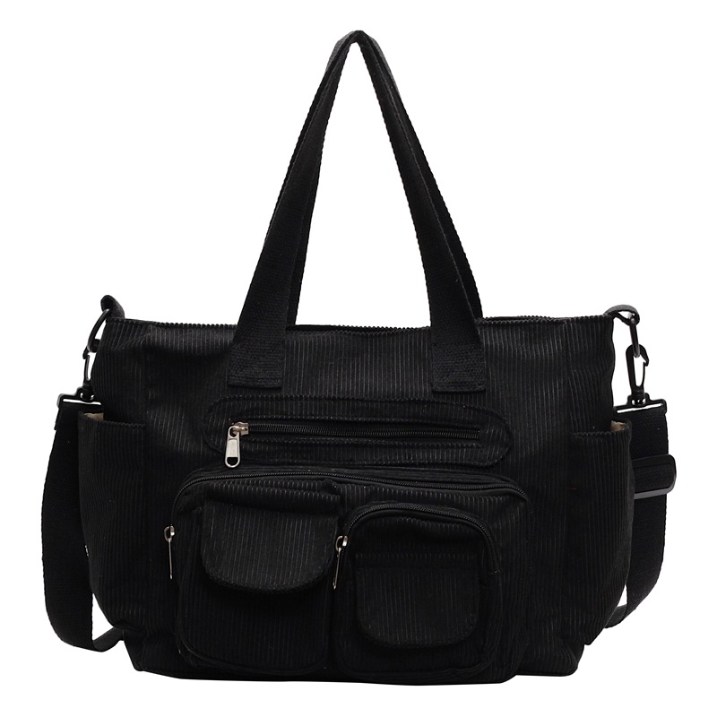 A new 2025 Japanese Instagram-style large-capacity multi-compartment single-shoulder bag with a high-end feel, a retro and versatile underarm handbag Item Picture