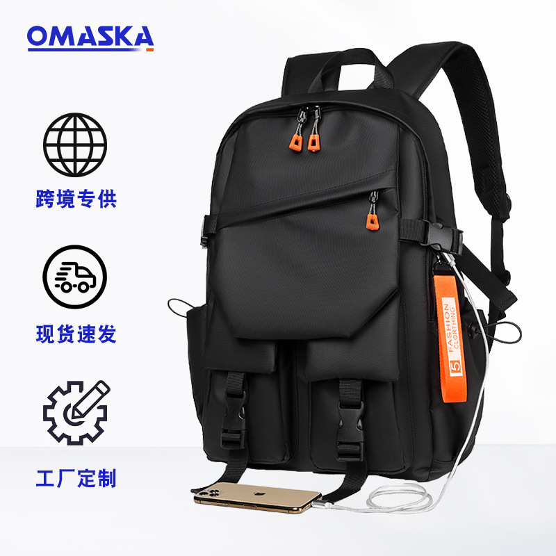 Large-capacity backpacks, student backpacks, middle school, junior high school, senior high school and university casual, fashionable and trendy backpacks details Picture