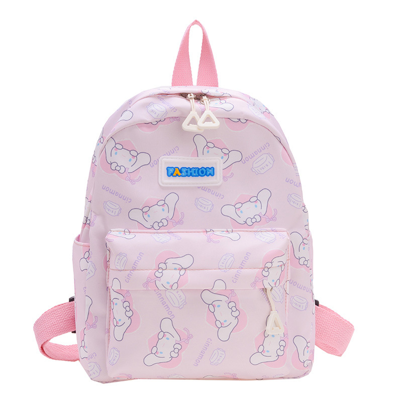 Cartoon-printed children's schoolbag, large-capacity, cute and sweet schoolbag, back support schoolbag for boys and girls aged 3-5 in kindergarten Item Picture