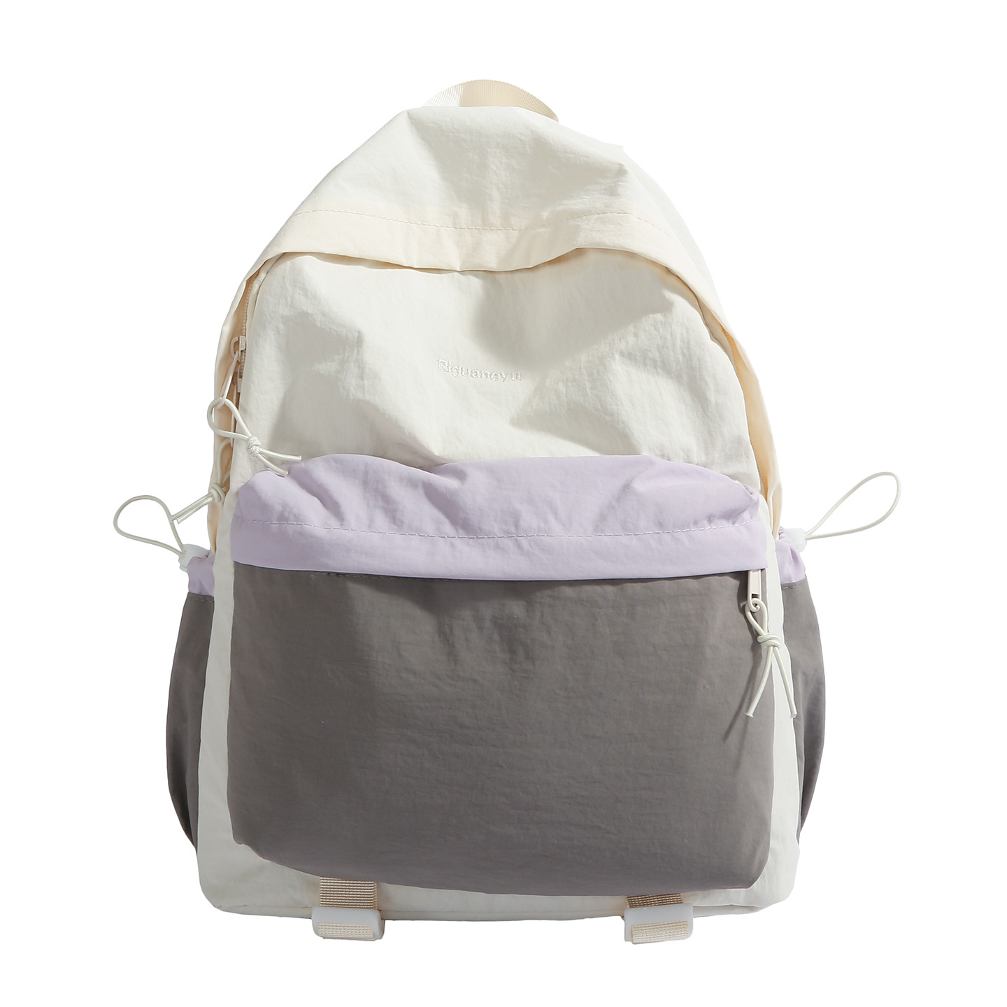 A new Korean-style backpack with a high aesthetic level and a college style. It is a casual, simple, lightweight and versatile large-capacity backpack for junior and senior high school students Item Picture