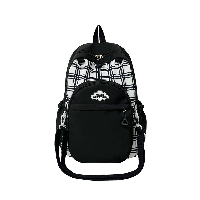 A new Japanese-style, high-appearance-level cute doll detachable transparent smug pain bag, a versatile commuting backpack for girls Item Picture