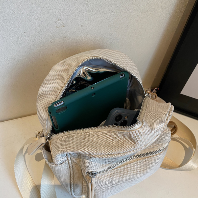 A high-end and stylish small bag for women, a new Korean style Instagram mini backpack with a high appearance level, simple and versatile, for commuting and shopping Specification drawing