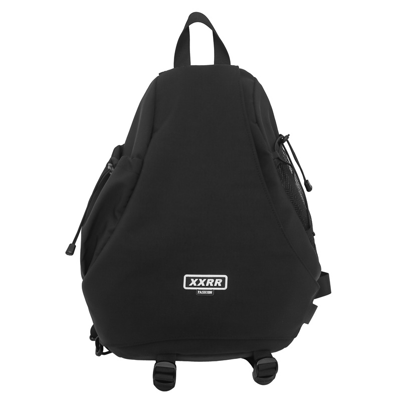 The 2025 new fashionable and trendy large-capacity backpack features a stylish design, a casual and simple single-shoulder bag, and an outdoor sports bag Item Picture