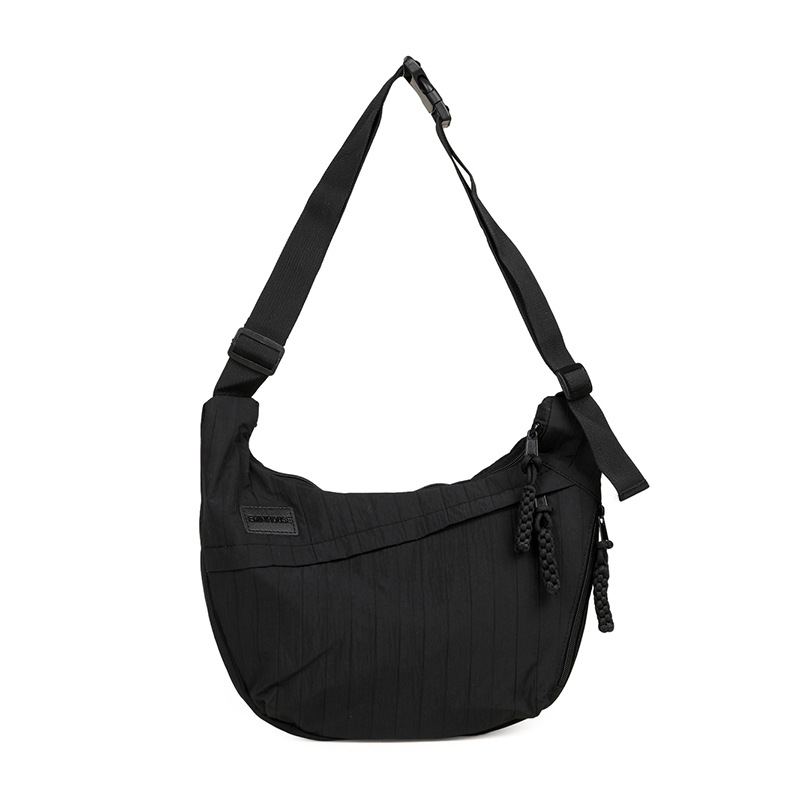The new spring and summer ins Japanese-style pleated dumpling bag has a high appearance level and is very cute. Little fairy taro purple single-shoulder bag Item Picture