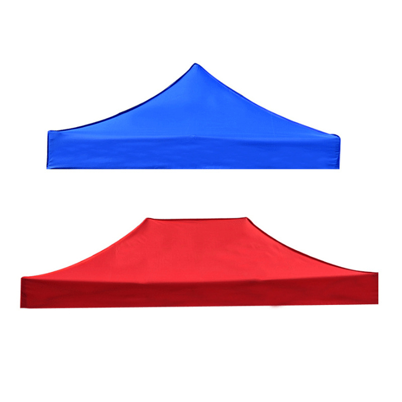 Folding tent top fabric, sunshade, four-corner large umbrella, rain cover, thickened rainproof canopy fabric, advertising, stall umbrella fabric, printed words details Picture