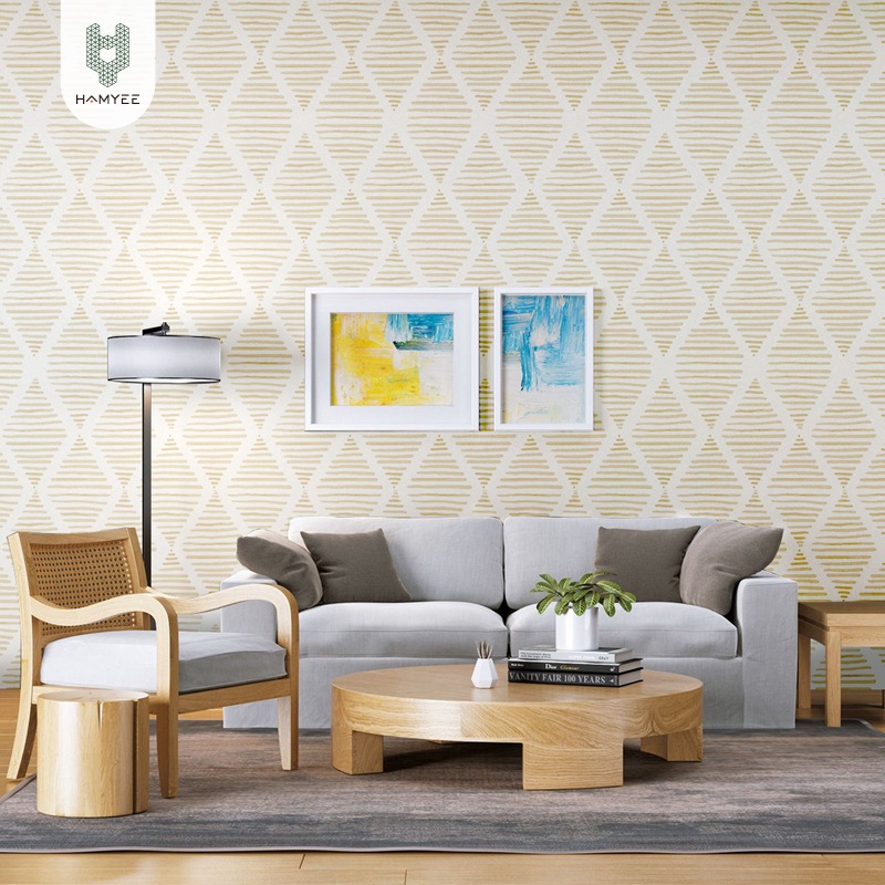 pvc wallpaper, bedroom TV wall fabric, self-adhesive live-streaming room background wall, European-style wallpaper wholesale wall paper Application Scenario