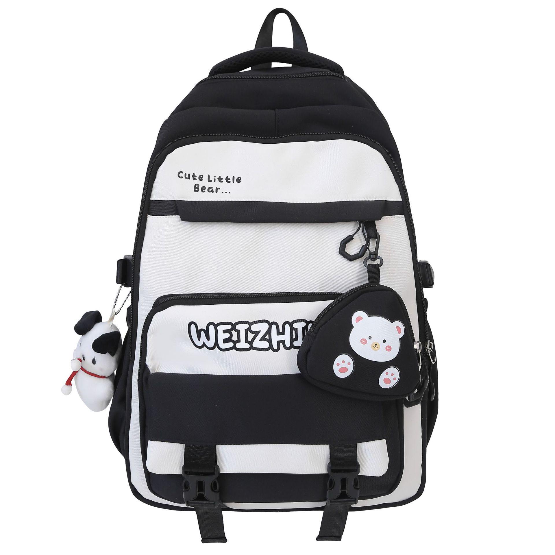 High-appearancy-level ins backpack, cute schoolbag, large-capacity backpack for female primary school students in grades three to five and six and junior high school students Item Picture