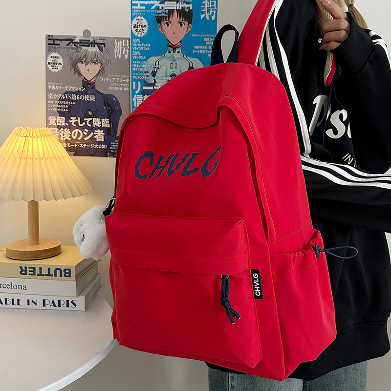 The 2025 new style of casual and versatile travel backpack with large capacity and high appearance standards is a trend for junior and senior high school students' schoolbags details Picture