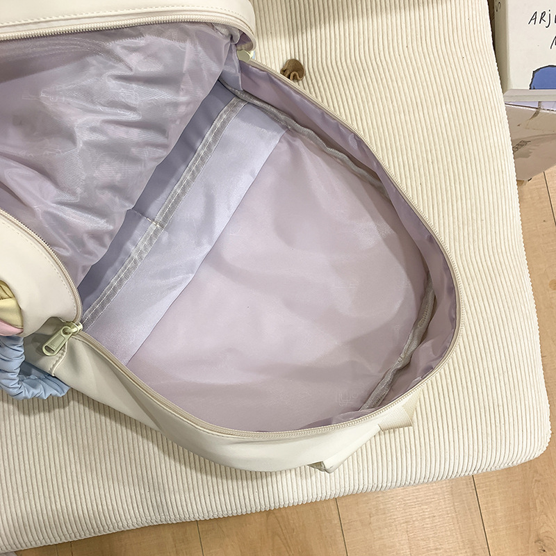 High-appearance-level ins school-style girl's schoolbag, Korean-style casual, fresh and versatile backpack, lightweight and portable backpack for going out Application Scenario