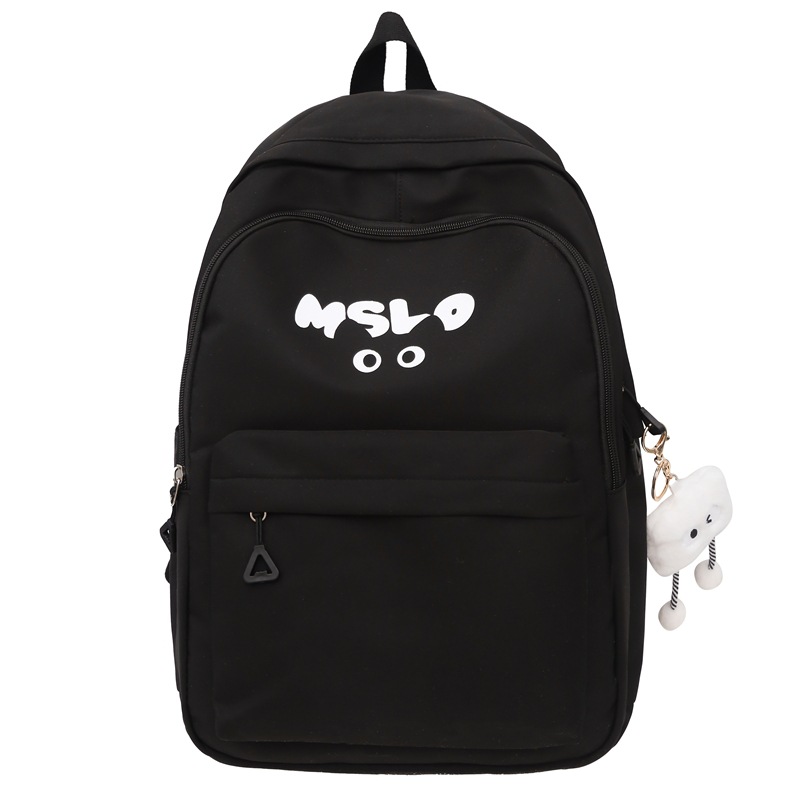 Japanese-style Instagram casual schoolbag for girls, Korean-style versatile backpack for junior high school and senior high school students, large-capacity backpack for college students Item Picture