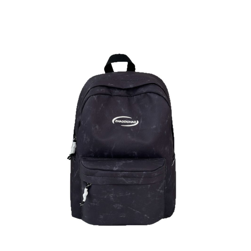 A simple and versatile backpack for junior high school students with a high level of appearance, a Japanese-style tie-dyed school backpack, and a lightweight travel bag Item Picture