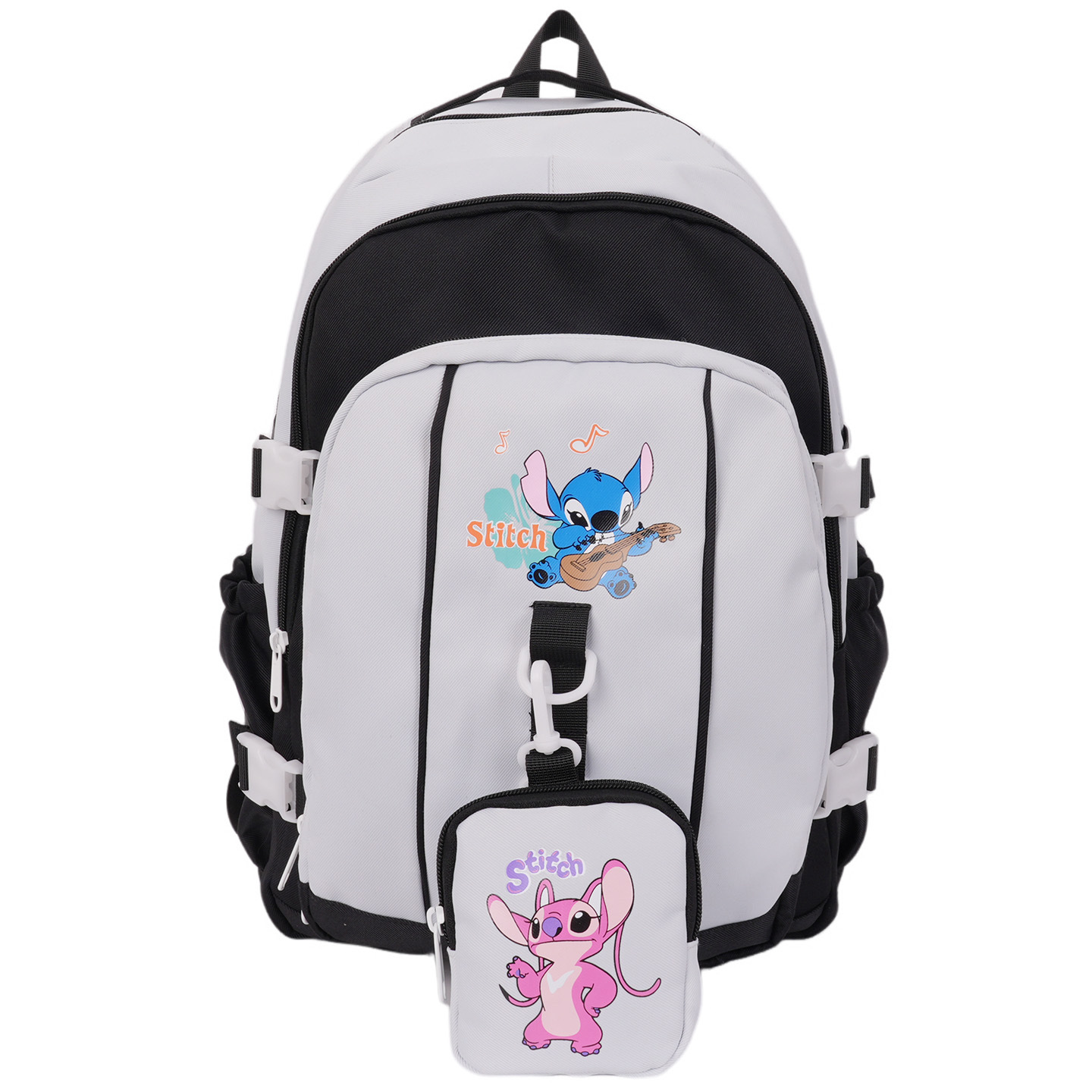 New Korean-style ins fashionable and versatile schoolbag, a casual, simple and lightweight backpack for high school and junior high school students with a large capacity for commuting Item Picture