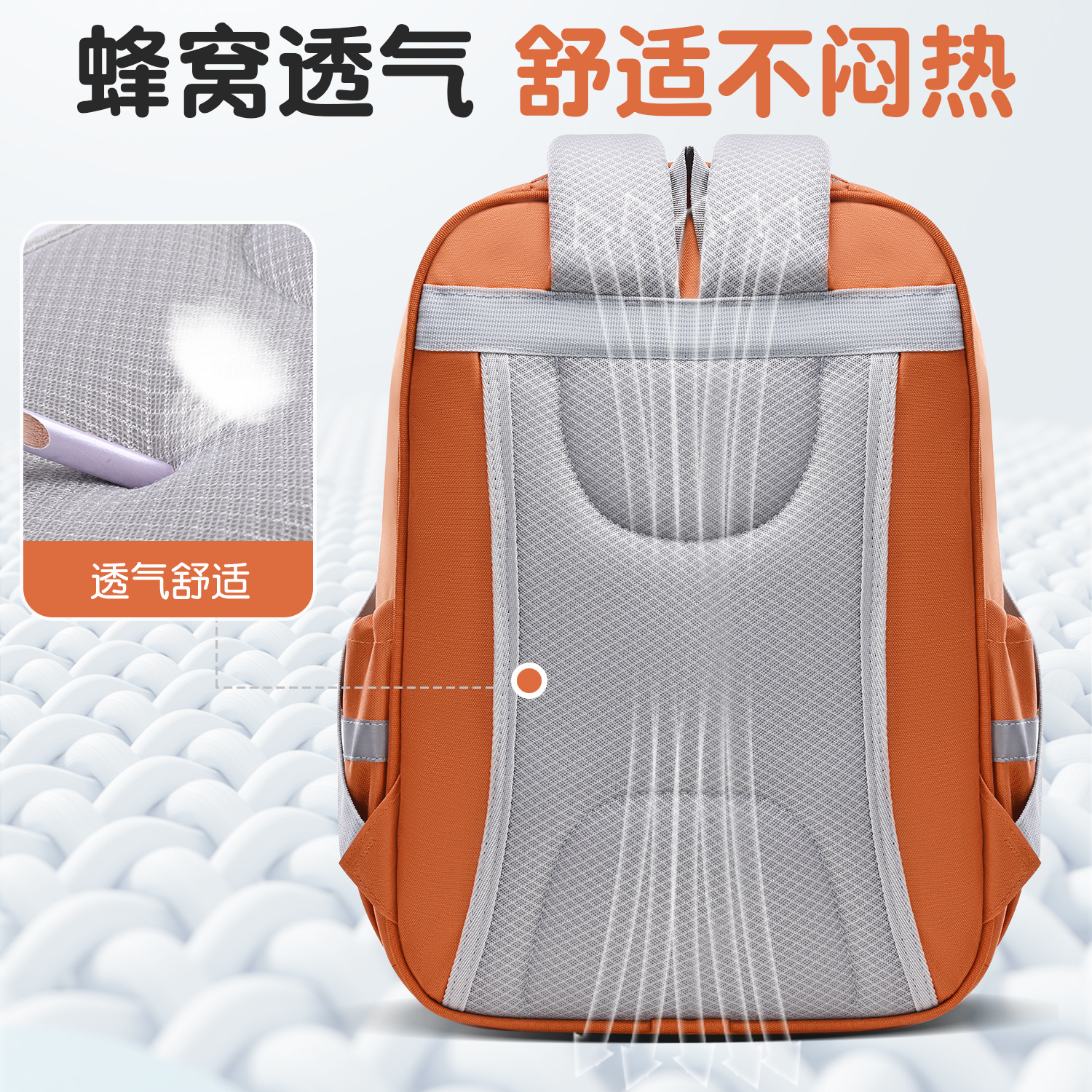 2025 new primary school schoolbag large capacity backpack 1-3-6 grade make-up class backpack wholesale printed log Application Scenario