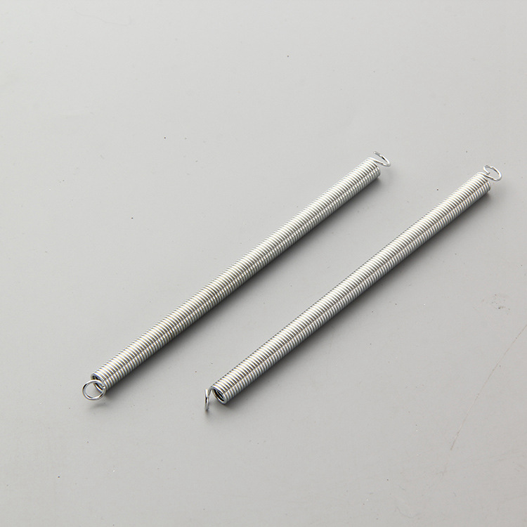 Lifting frame tension spring, return spring, hardware hook, lamp tension spring, stainless steel middle ear, circular hook, tension spring details Picture