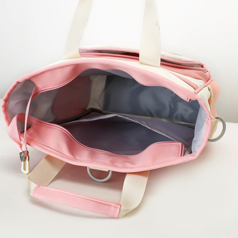 2025 New style tutorial bag, waterproof, primary school student hand-held book bag, large-capacity after-school tutoring class backpack Application Scenario