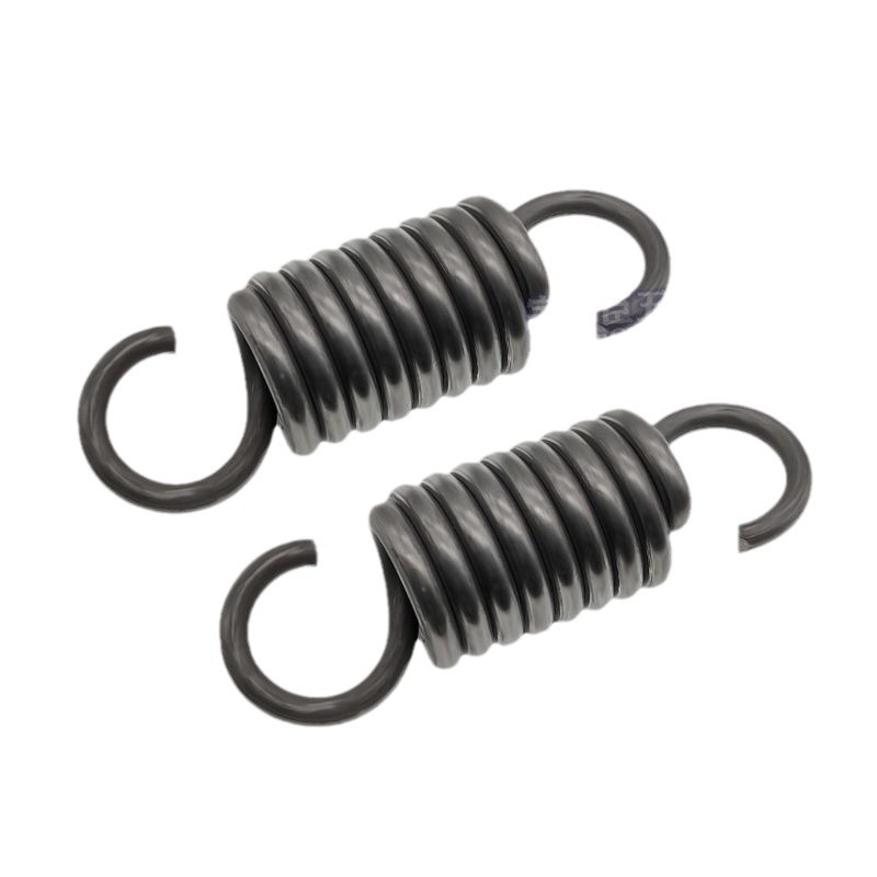 A comprehensive collection of tension springs, thickened with hooks, tension springs, reinforced basket and chair springs, sizes, lengths, and springs in yellow Item Picture
