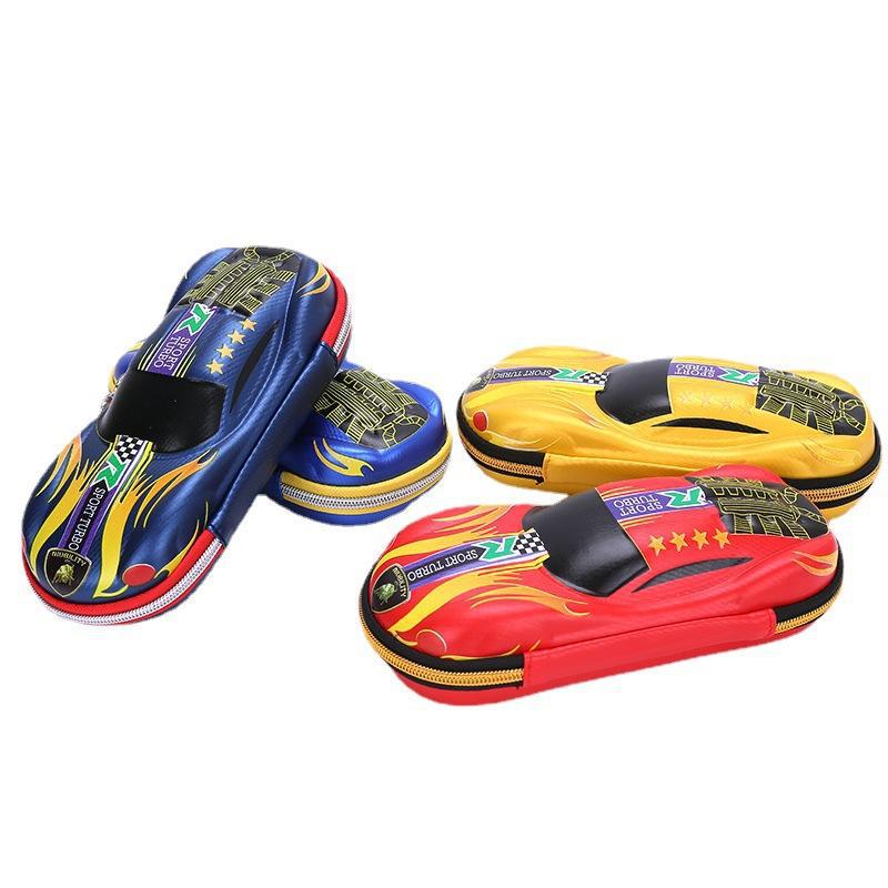 Primary school student pencil case, children's learning supplies, boys' multi-functional durable pencil case, high appearance level racing stationery box Item Picture