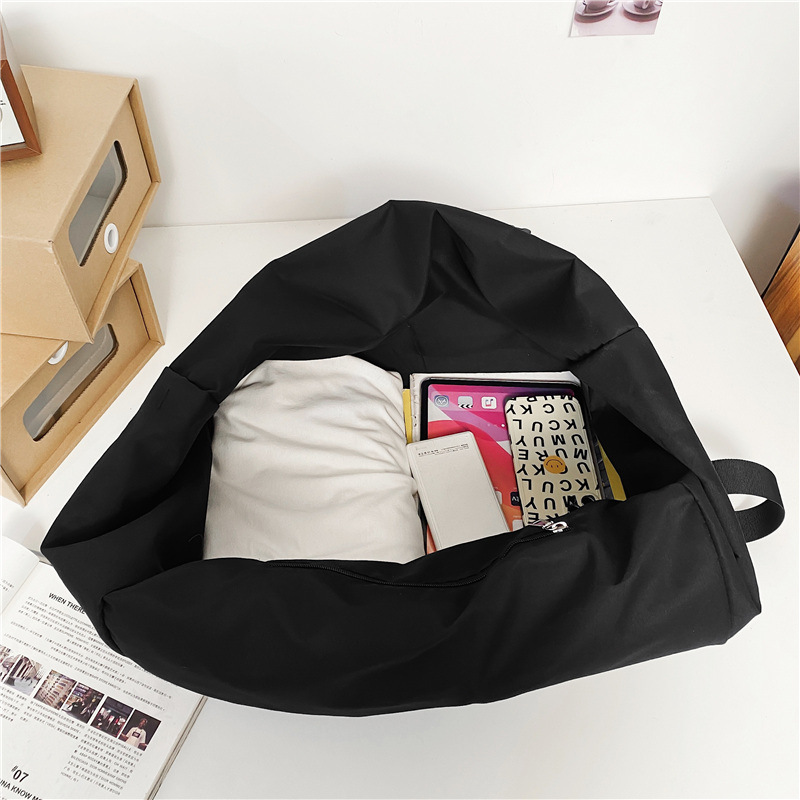 Fitness bag, men's dry and wet separation basketball training sports crossbody bag, trendy Japanese style Instagram couple rolled-up single-shoulder bag Specification drawing