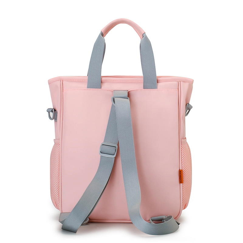 Large-capacity tutorial bags, color-blocking hand-held bags, student class backpacks, art bags, tutorial class children's crossbody bags Specification drawing