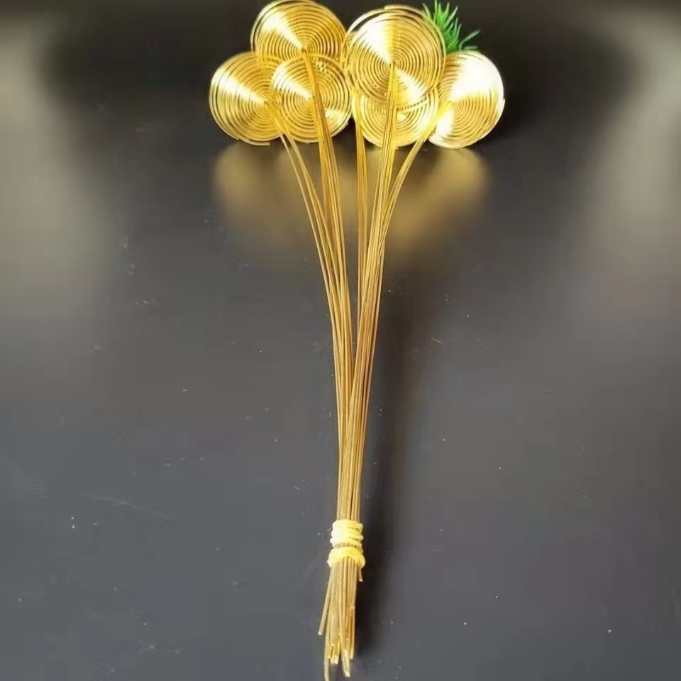 Grasshopper spring, grasshopper gallbladder spring, gourd gallbladder spring, white copper, phosphor copper, red copper, yellow copper, starry sky grasshopper spring factory wholesale Specification drawing