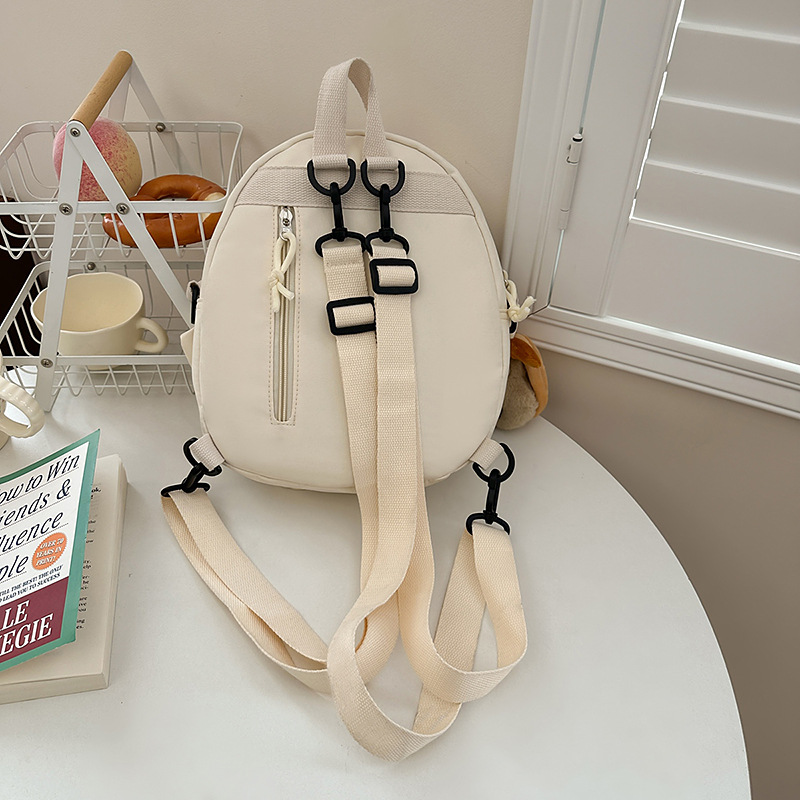 A new Japanese-style cute backpack with high appearance standards, a cartoon versatile schoolbag, a soft girl, a light backpack for students' classes and spring outings Specification drawing