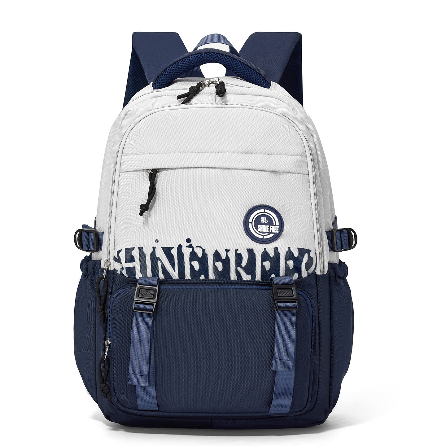 The new large-capacity backpacks for junior high school and college students are versatile and can reduce the burden on primary and high school students Item Picture