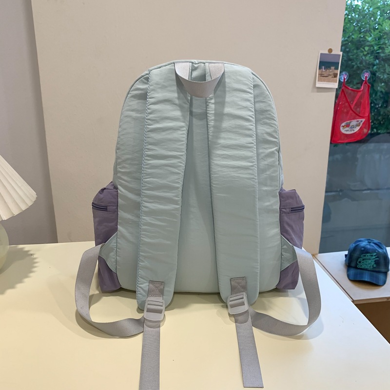 Cute school-style ins large-capacity high school student treasure bag, versatile backpack for women's commuting, college student backpack Specification drawing