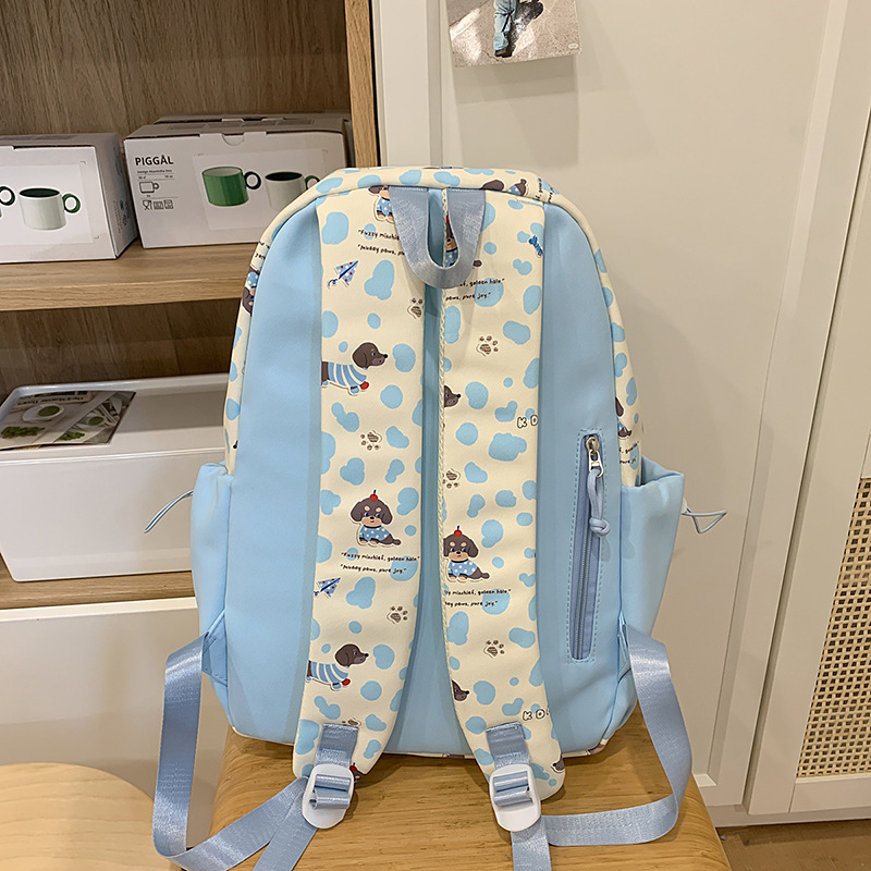 High-appearance-level summer new forest-style fresh and sweet girl backpack and Japanese-style cute middle school student backpack Specification drawing