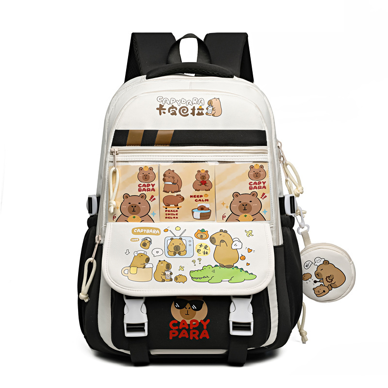 Cartoon schoolbag for girls, 2025 new style, high appearance level, cute girls, light backpack for grades three to six Item Picture