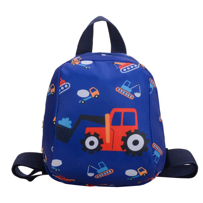 The new cartoon dinosaur double-shoulder backpack for boys and girls with anime prints is a fashionable and trendy backpack for kindergartens Item Picture