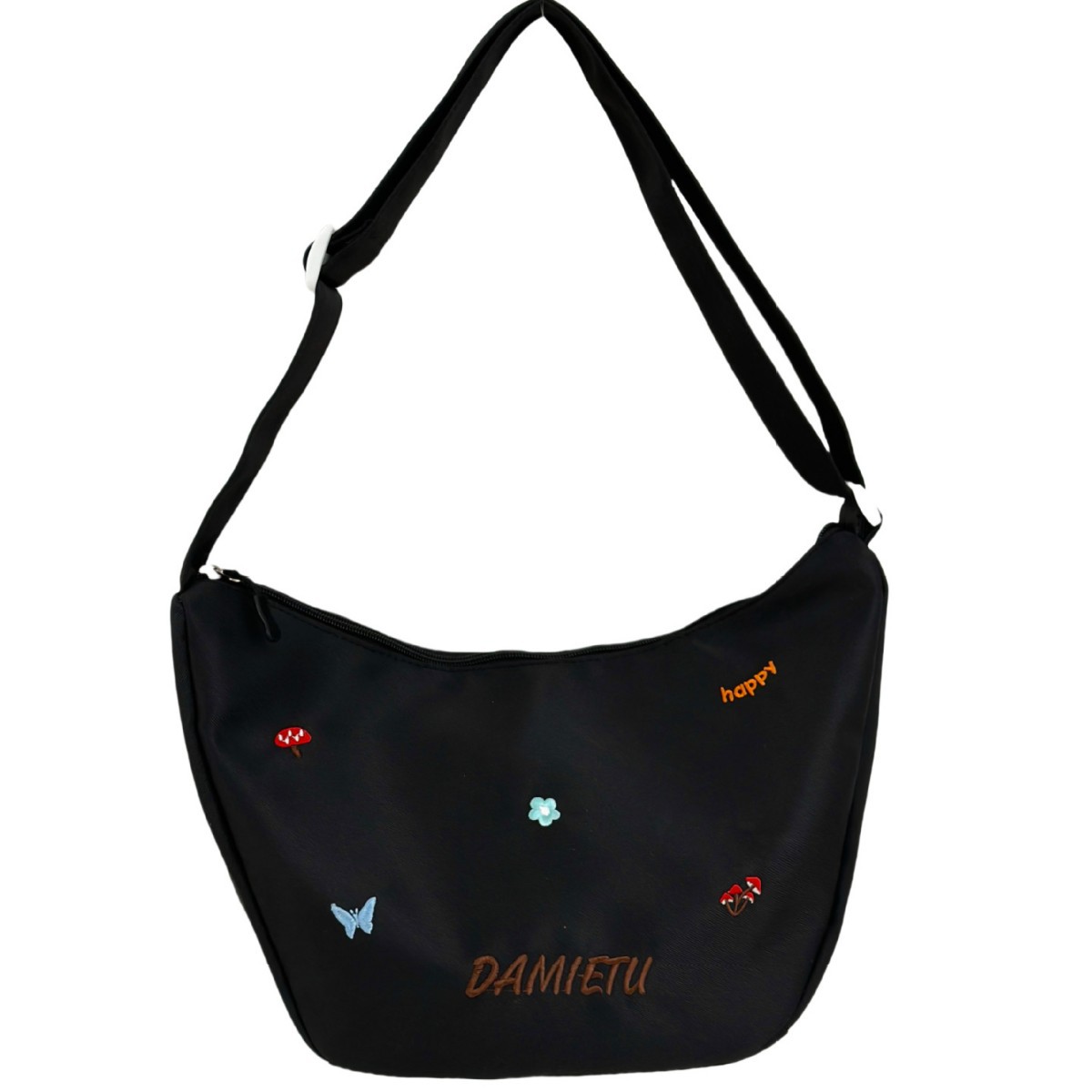 A new high-quality, fresh and cute printed crossbody bag for junior and senior high school students. It is a casual, simple, lightweight and versatile commuting crossbody bag Item Picture