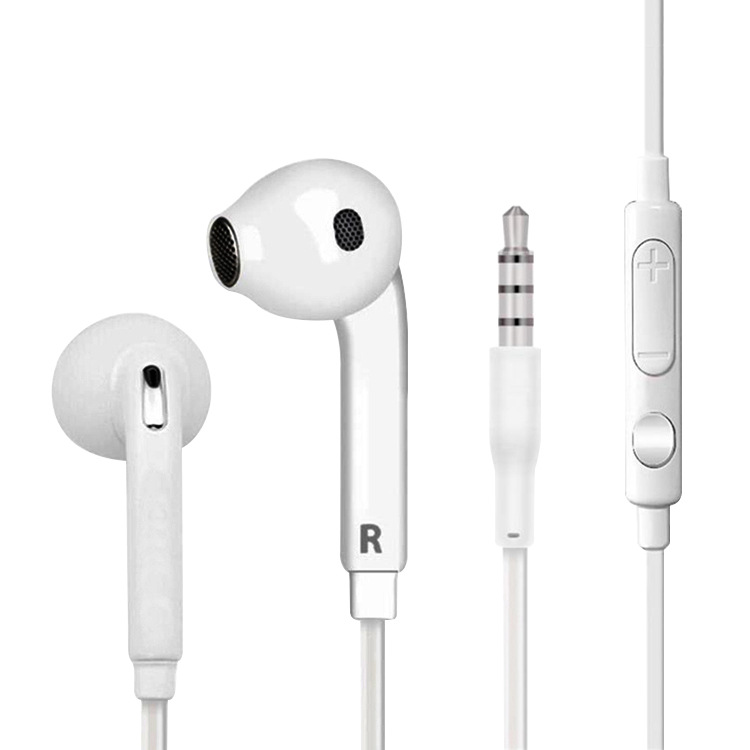 The new galaxy/S6/s7 edge mobile phone wire-tuned bass headphones with in-ear ear tips Item Picture