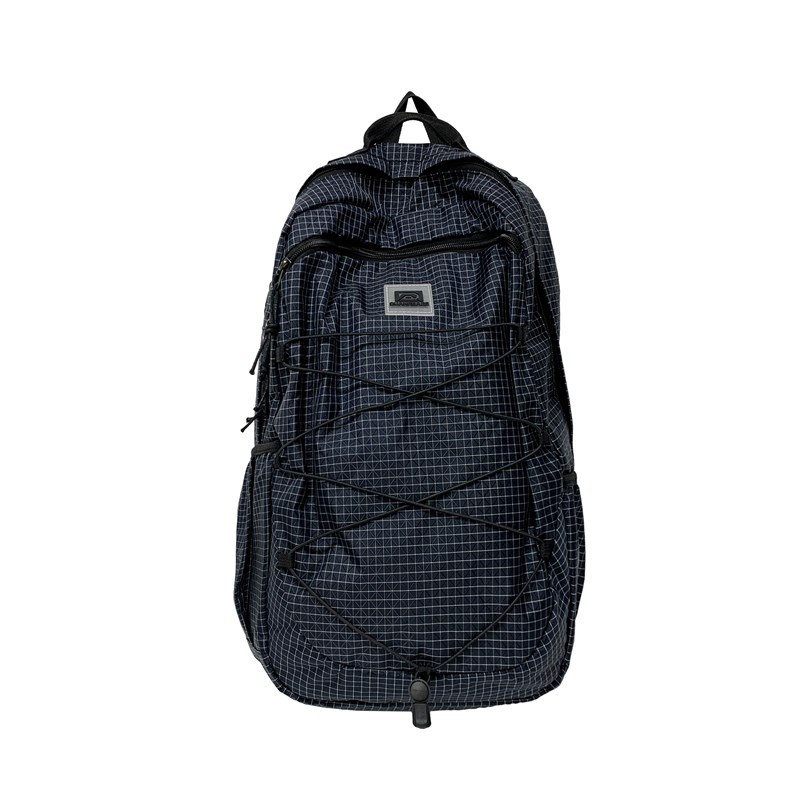 A new trendy brand with a high level of appearance, a Korean-style ins solid color drawstring backpack, a simple and lightweight solid color travel backpack for women Item Picture