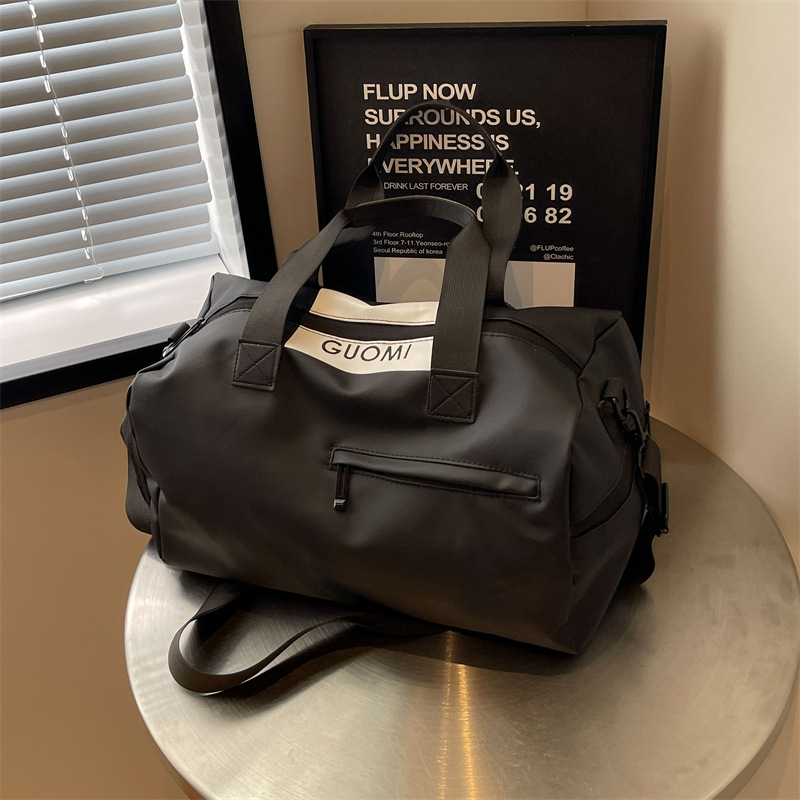 Trendy travel bags for women's short trips, dry and wet separation fitness bags, women's sports crossbody bags full figure