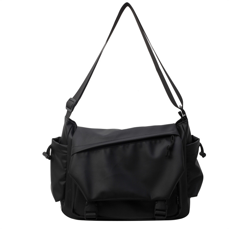 Workwear-style crossbody bag, men's trendy brand, Japanese hip-hop Instagram crossbody bag, sporty and casual, cool and stylish women's cycling single-shoulder bag Item Picture