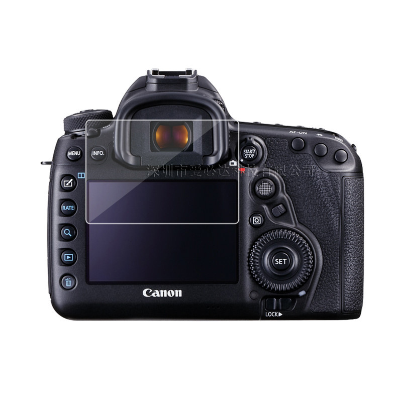 Suitable for Canon EOS 77D 5D4 RP 80D 760D 5D3 3000D M6 R camera tempered film m20 Item Picture
