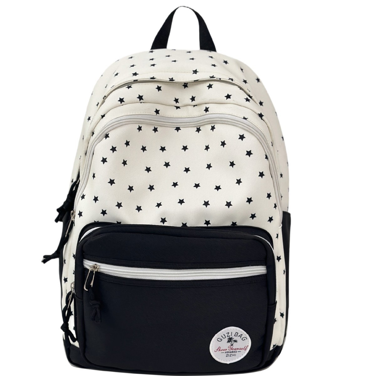 High appearance level, versatile and simple college student schoolbag, sweet commuting backpack, Korean-style Instagram casual outdoor single-shoulder bag Item Picture