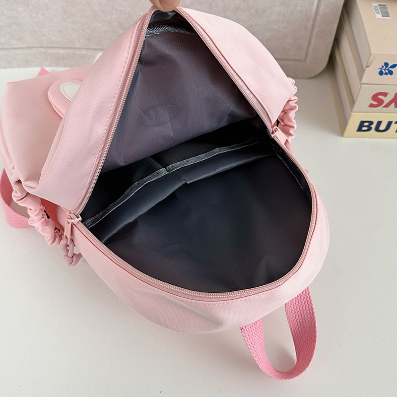 Cute rabbit ears, high appearance level children's small backpack, new Japanese-style InS-style sweet girl mini backpack Application Scenario