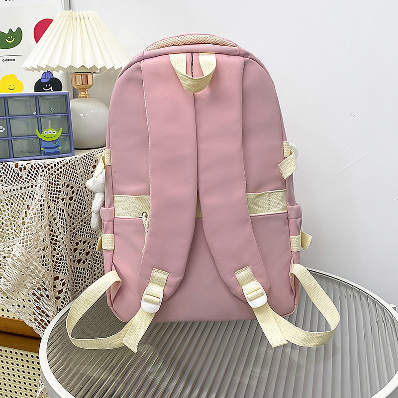 Summer new schoolbag: Korean style ins forest-themed, fresh and cute, lightweight backpack for grades three to six Specification drawing